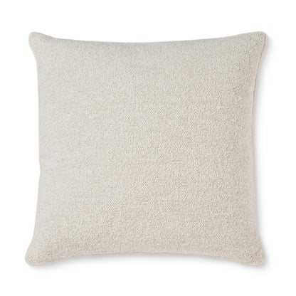 Casey Light Neutral Textured Cushion 55Cm