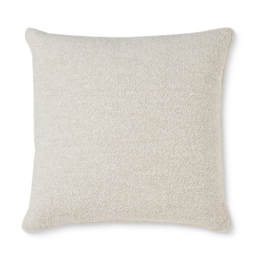 Casey Light Neutral Textured Cushion 55Cm