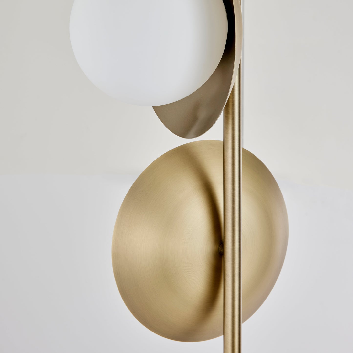Marlow Antique Brass Floor Lamp