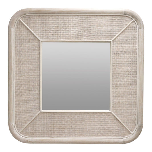 Bermuda White Mirror 100X100X5Cm