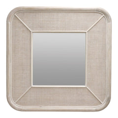 Bermuda White Mirror 100X100X5Cm