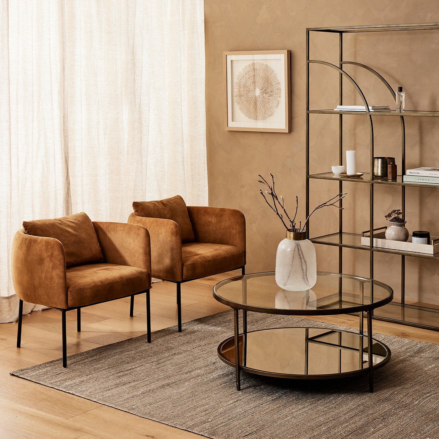 Lawrence Coffee Table 90X90X43Cm
