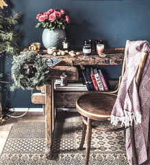Inca Natural Vinyl Rug