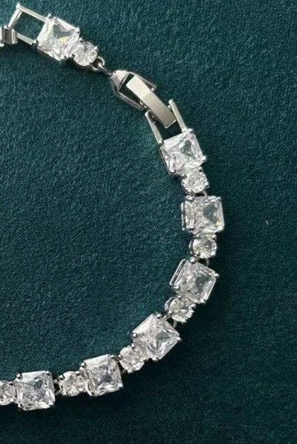 Jdsb Crystal Square Cut Braclet
