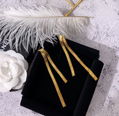 Jgse Gold Plated Slither Earrings