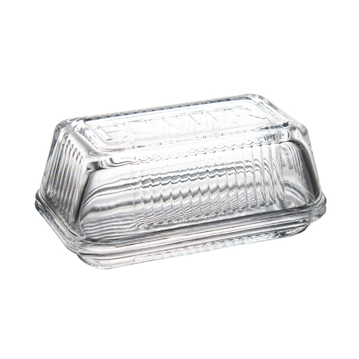 BUTTER DISH - Glass