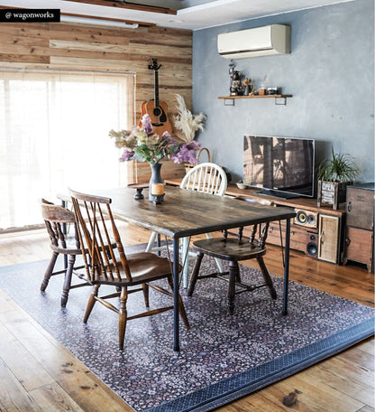 Bohemian Garden Spring Vinyl Rug Third Lifestyle