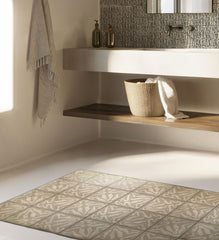 Borgo Lily Stone Vinyl Rug