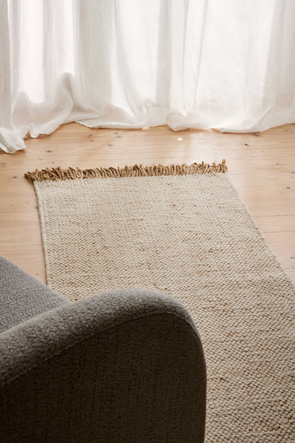 Ollie Cream Runner 76X270Cm