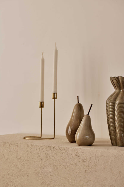 Bosc Pear Taupe Small