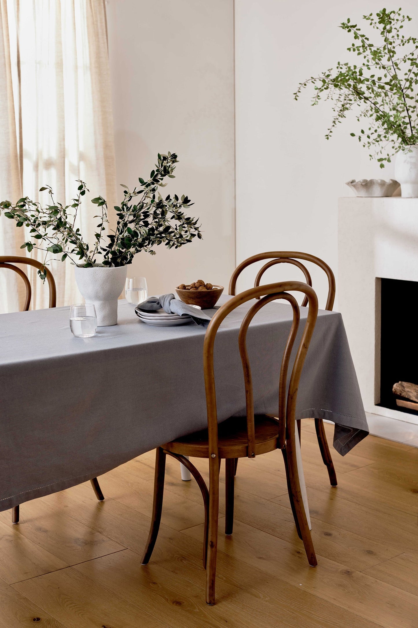 Jetty Mineral Blue Tablecloth 150X230Cm