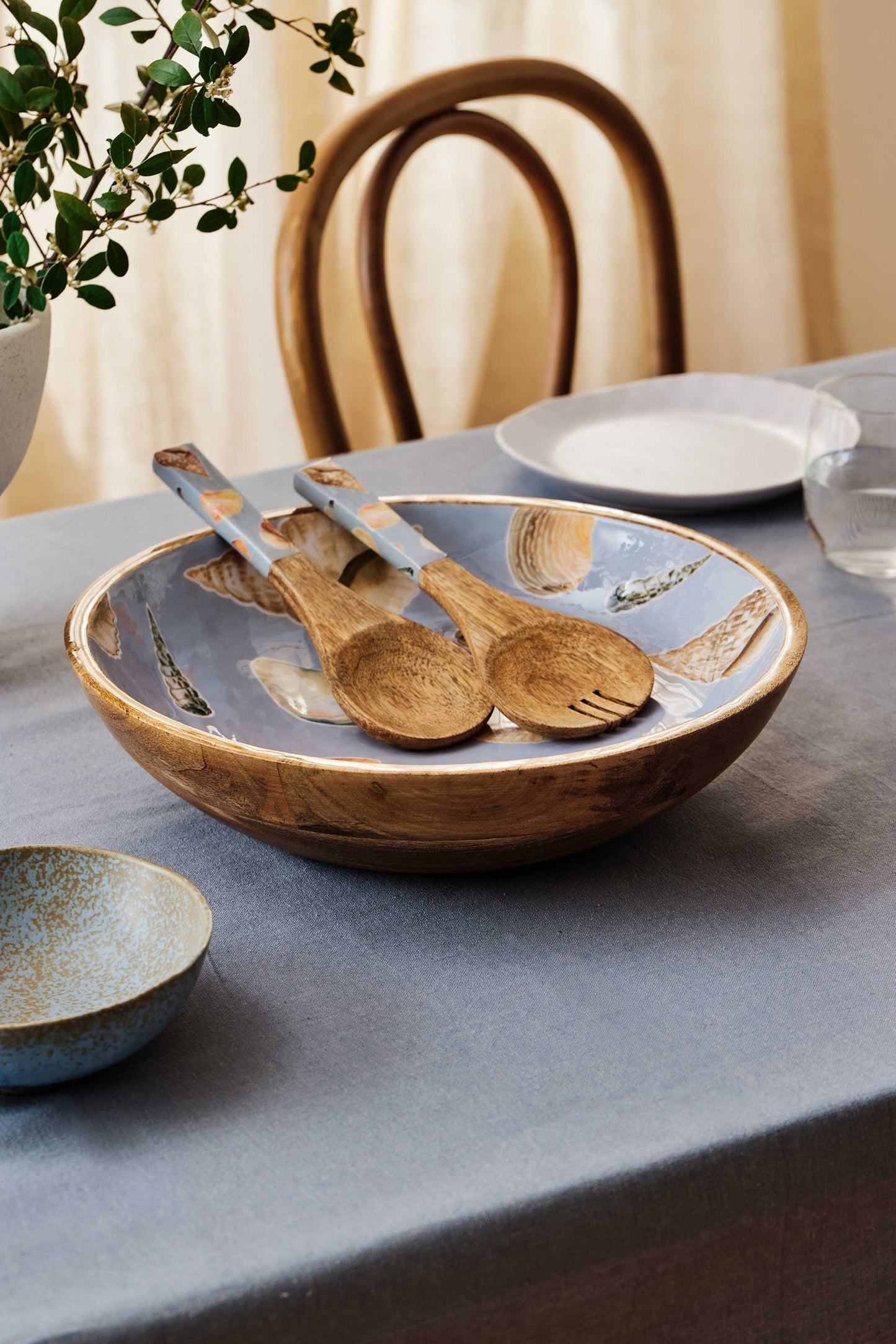 Shelly Beach Salad Bowl 35X7.5Cm