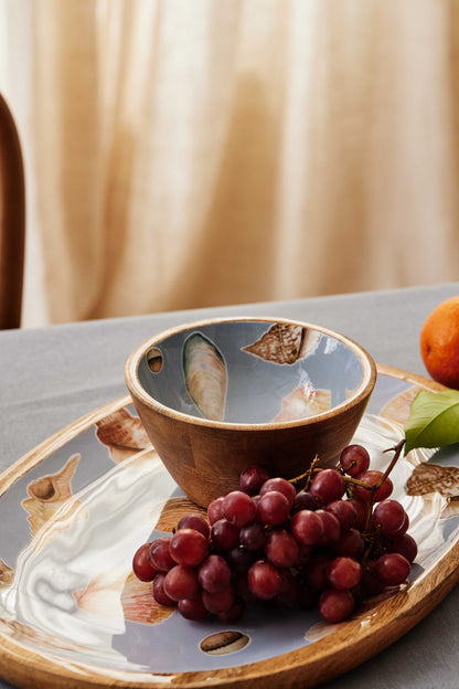 Shelly Beach Oval Platter 40X28X2.5Cm