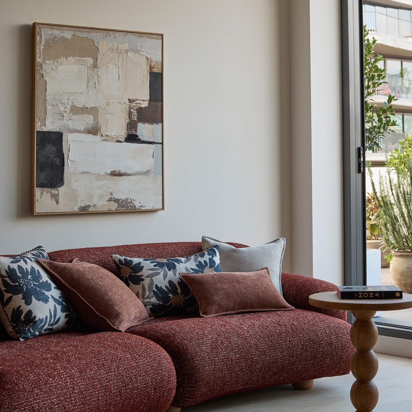 Eve Black Cushion 50Cm