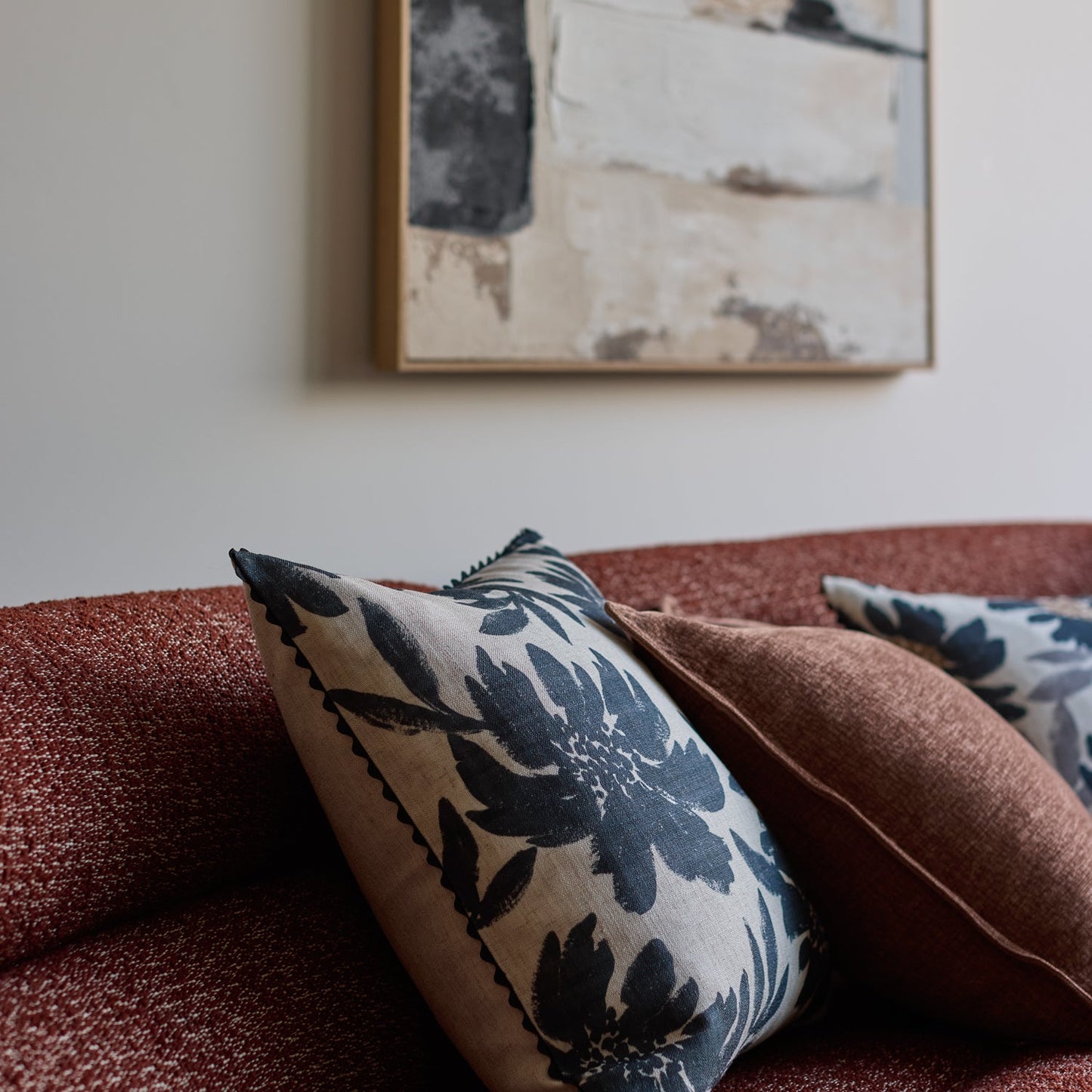 Eve Black Cushion 50Cm