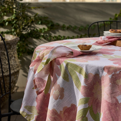 Rosie Large Floral Tablecloth
