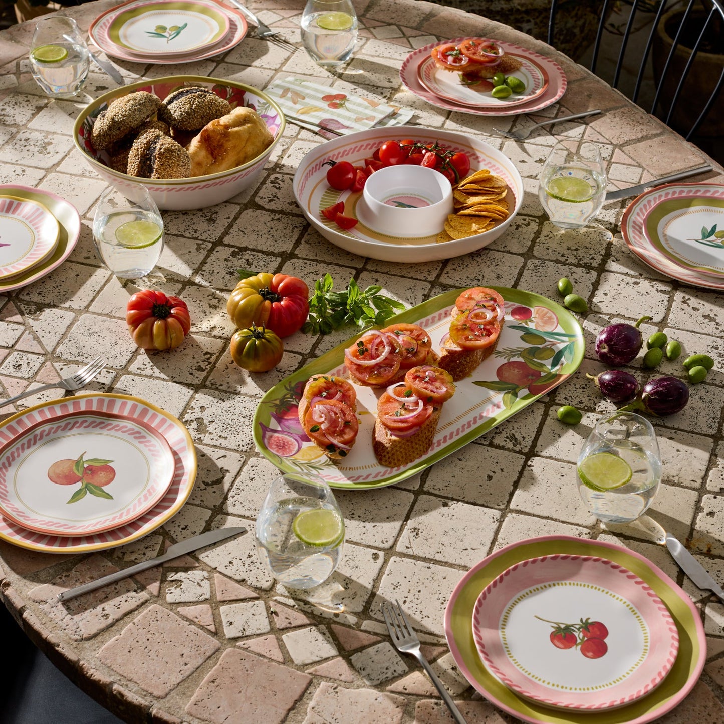 Fiesta Melamine Serving Bowl