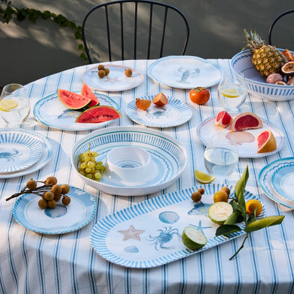 La Mer Melamine Oval Platter