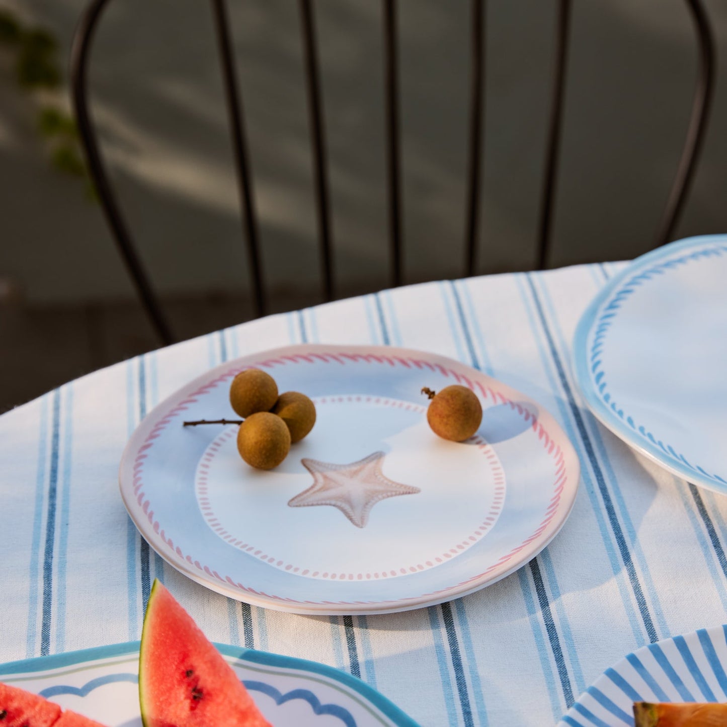 La Mer Starfish Melamine Small Plate