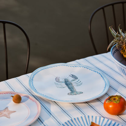 La Mer Lobster Melamine Large Plate