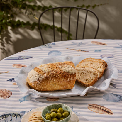Tide Melamine Blue Platter