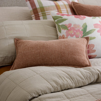 Theo Blush Cushion 30X50Cm