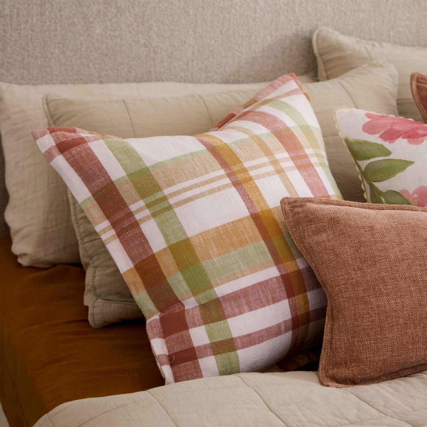 Tasman Multi Check Cushion