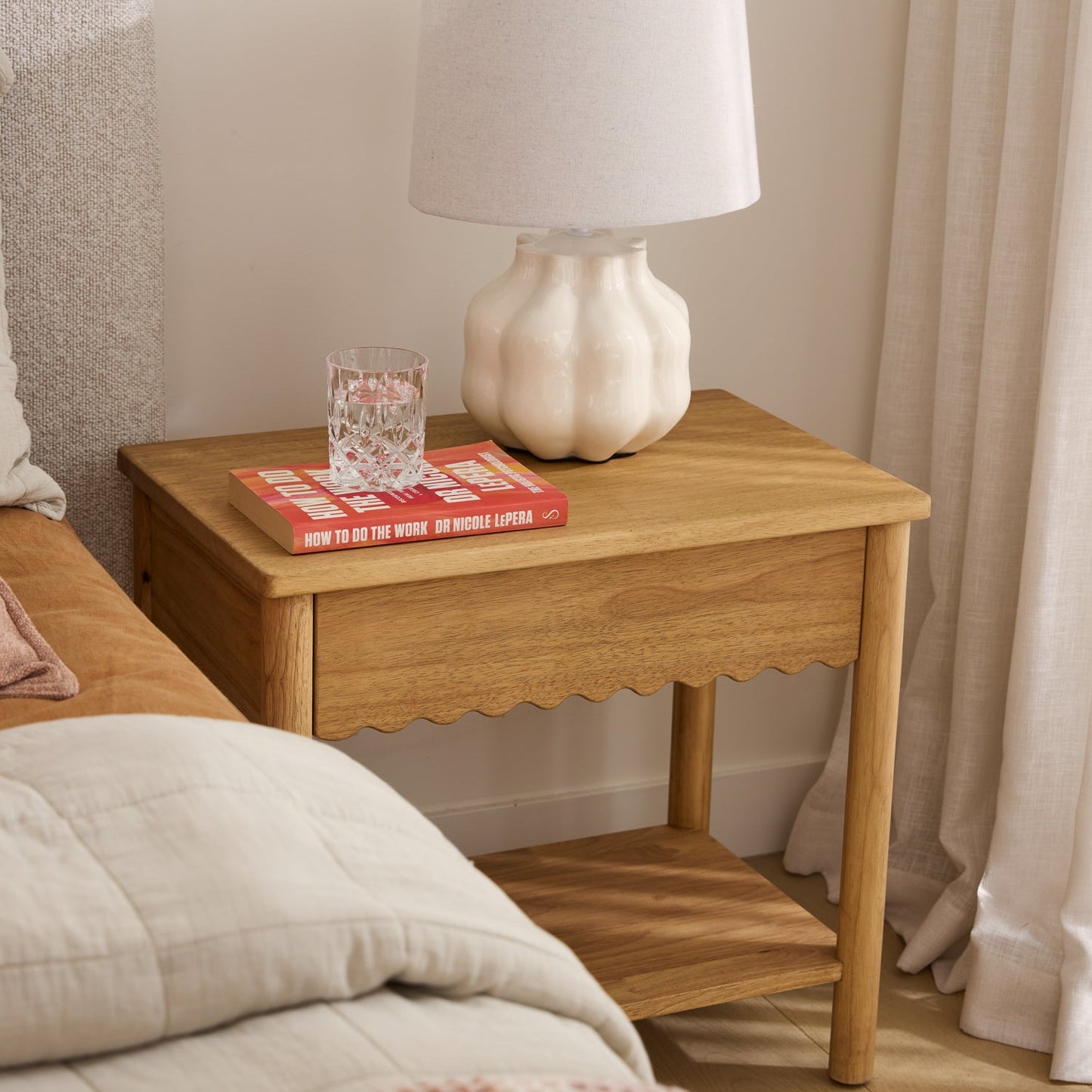 Darcy Natural Bedside Table