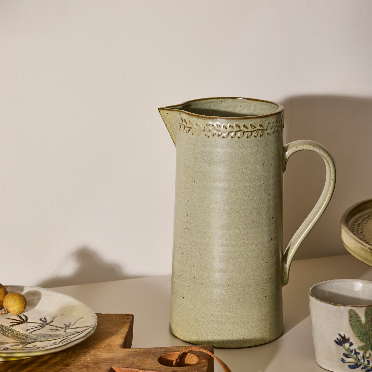 Provence Jug Green