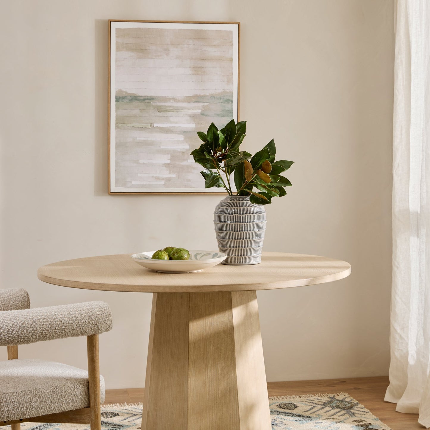 Nautilus Light Blue Vase