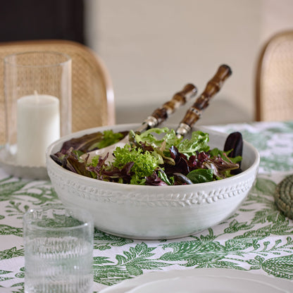 Provence Serving Bowl White