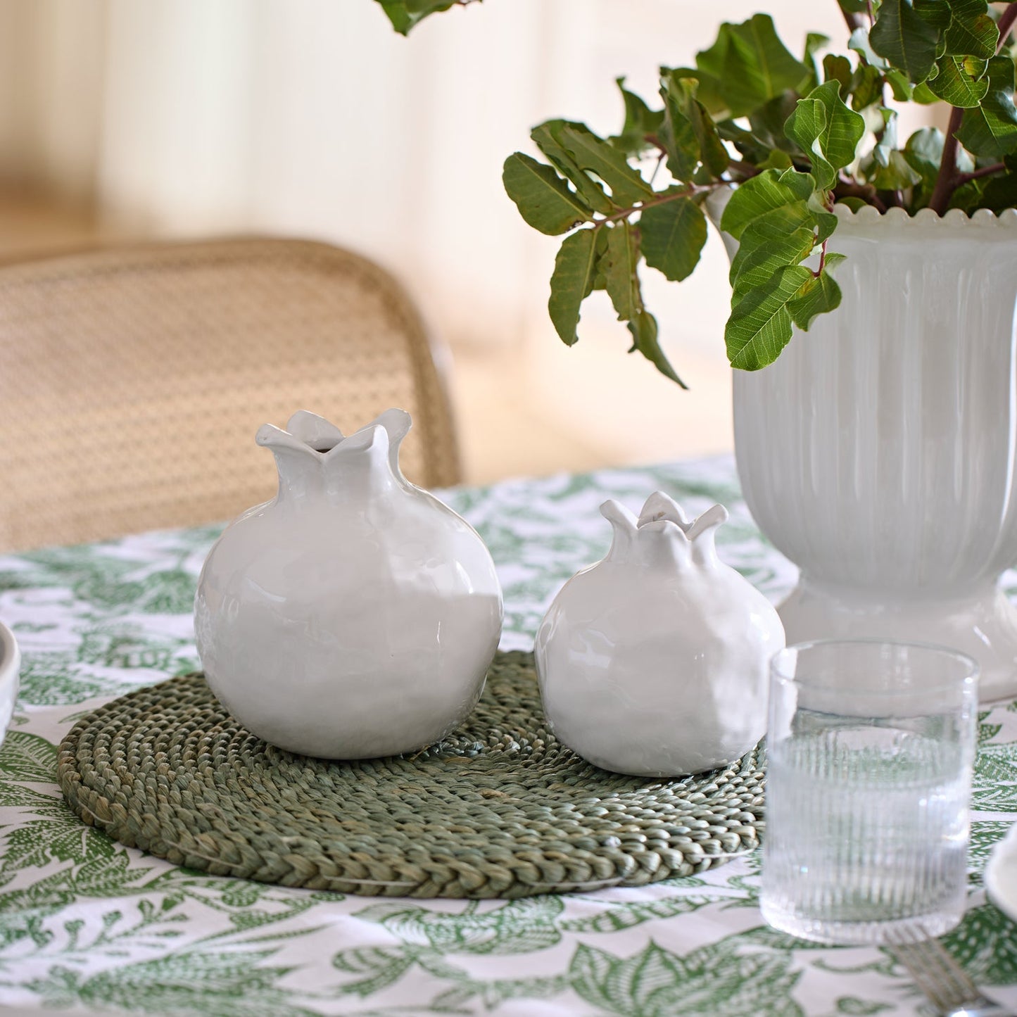 Braided Dark Green Placemat