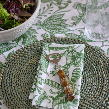 Braided Dark Green Placemat