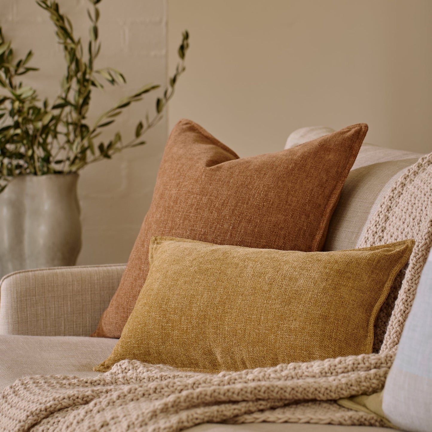 Blake Rust Cushion