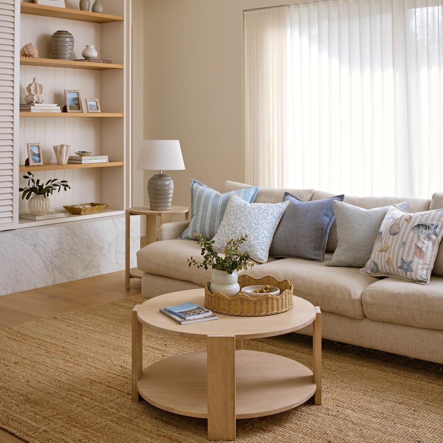 Hudson Light Wood Coffee Table