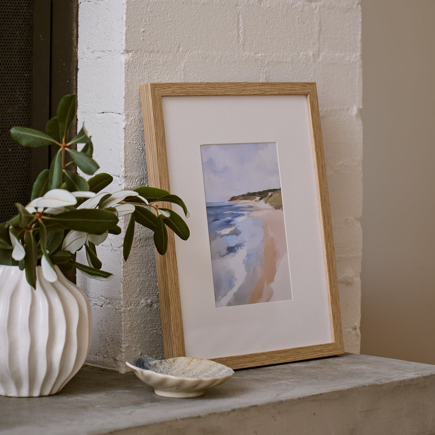 Ocean View Framed Print