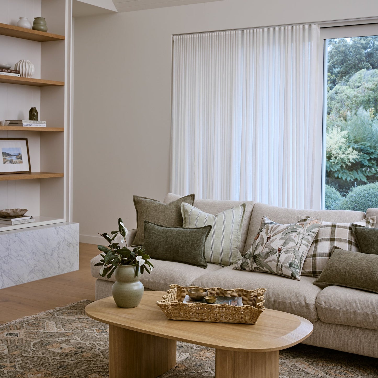 Barbados Green Cushion