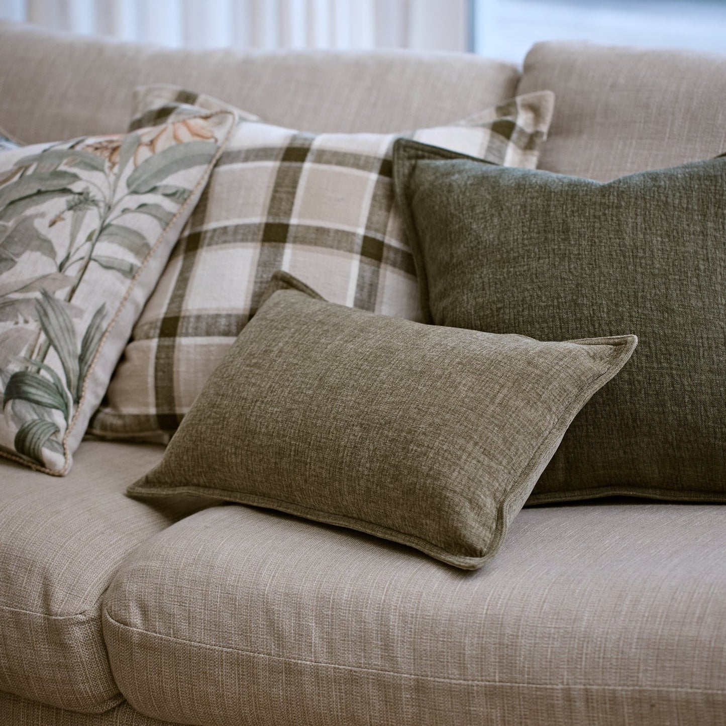 Blake Dark Green Cushion