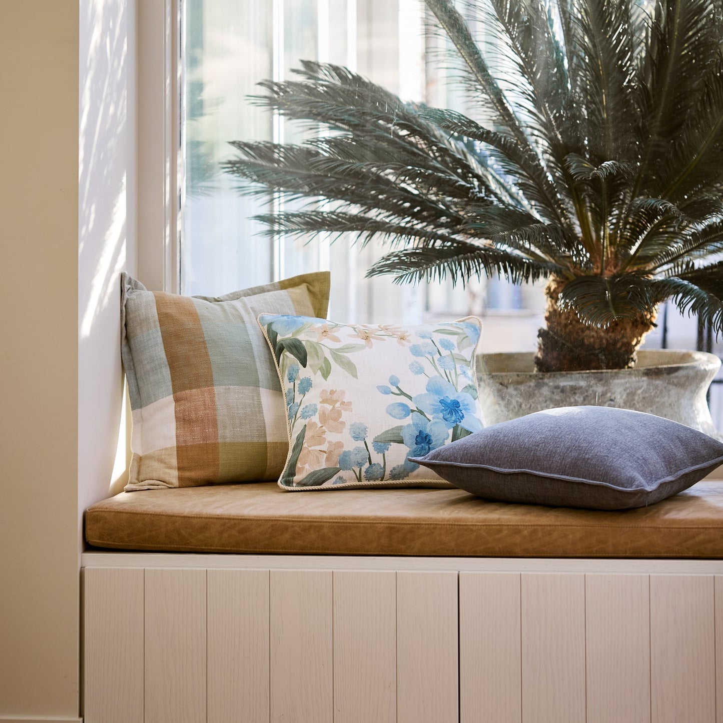 Reine Multi Check Cushion