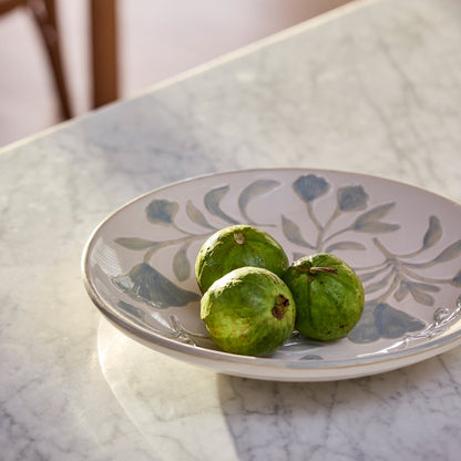 Samara Painted Blue Platter