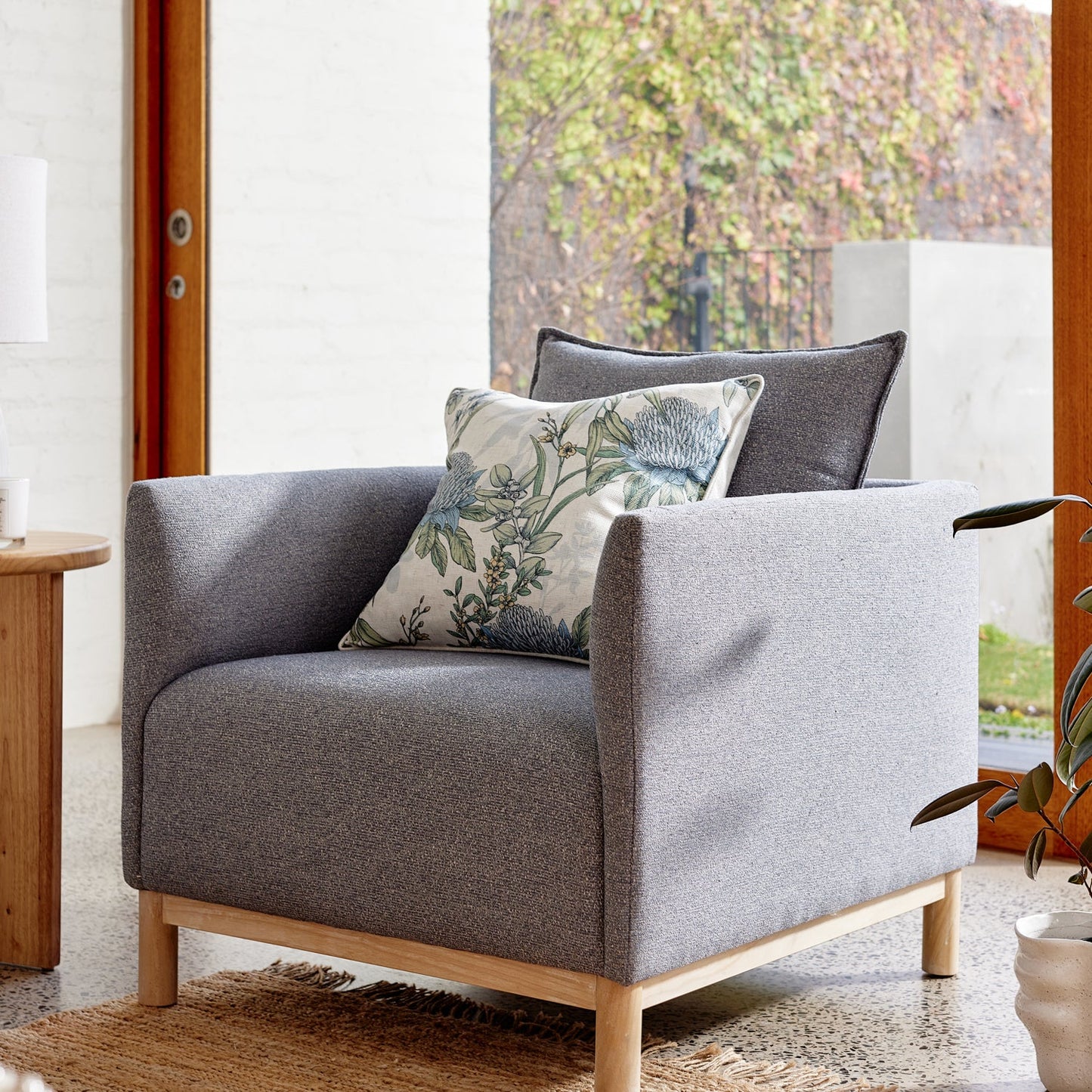 Lucas Blue Chair