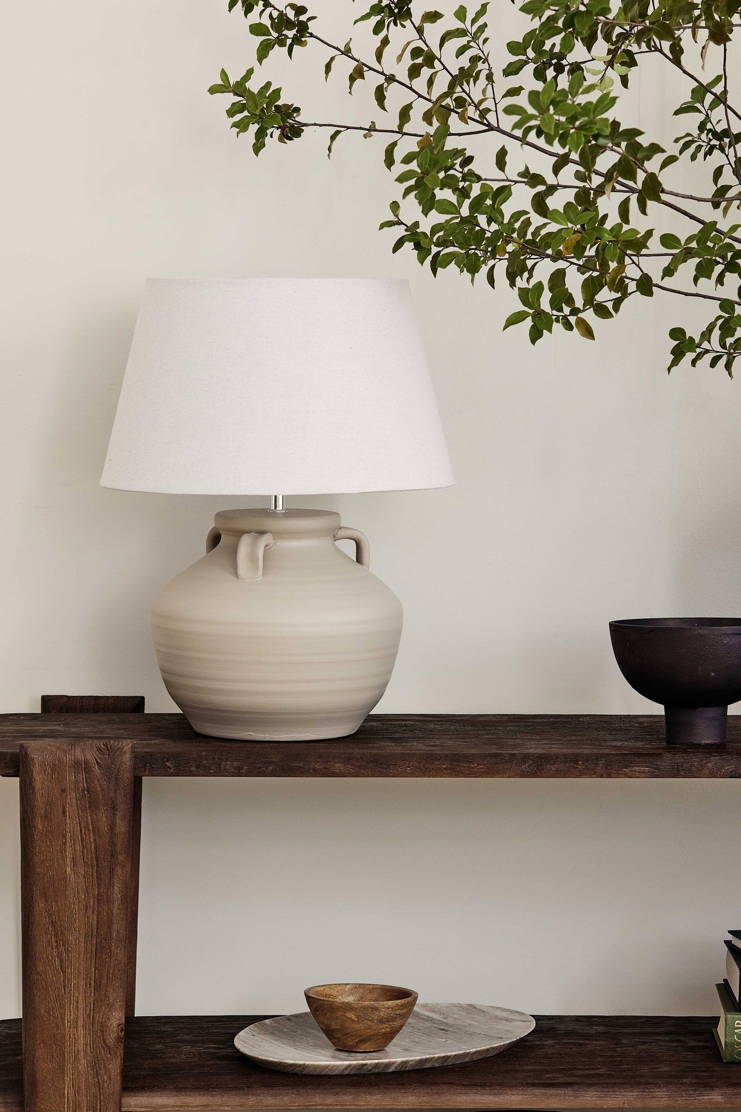 Lisbon Sand Table Lamp D38X48Cm