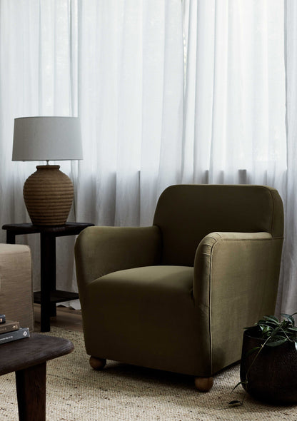Floyd Olive Velvet Chair 75X78X84Cm