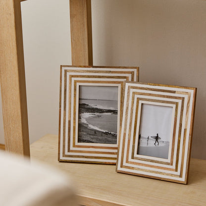 Linwood Natural White Photo Frame Large