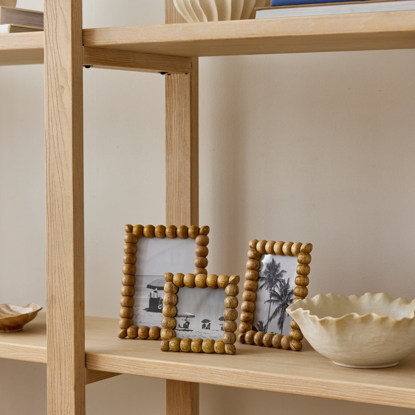 Bobbin Natural Photo Frame Large