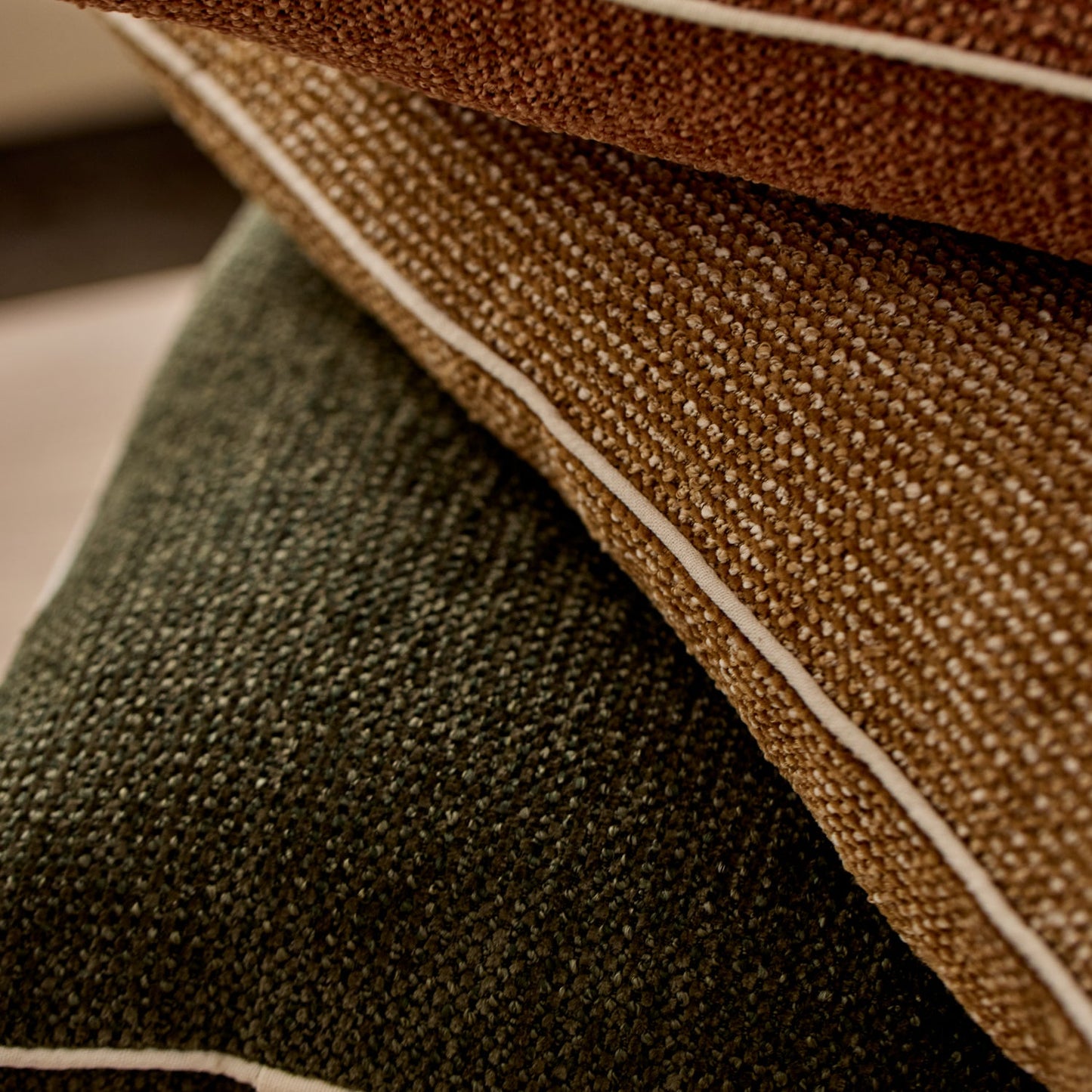 Casey Clay Textured Cushion 55Cm