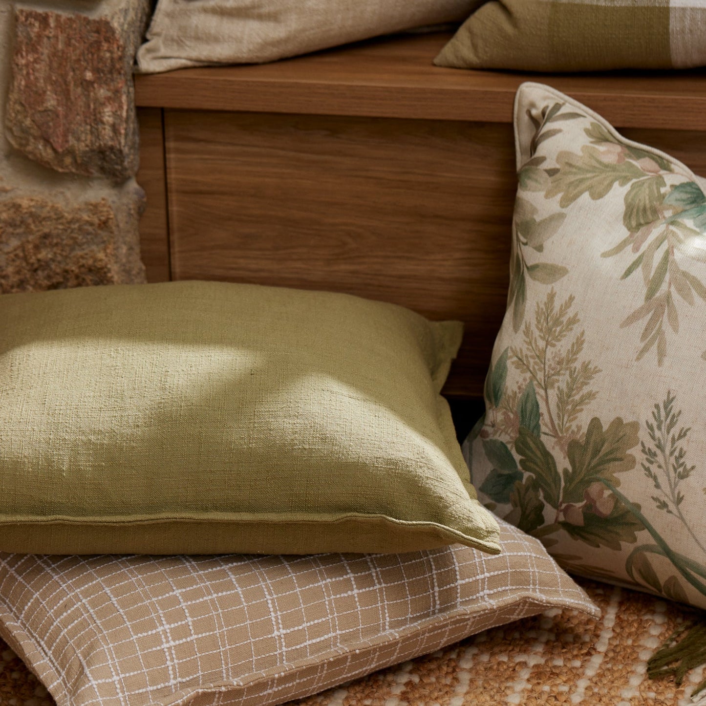 Lincoln Moss Green Cushion