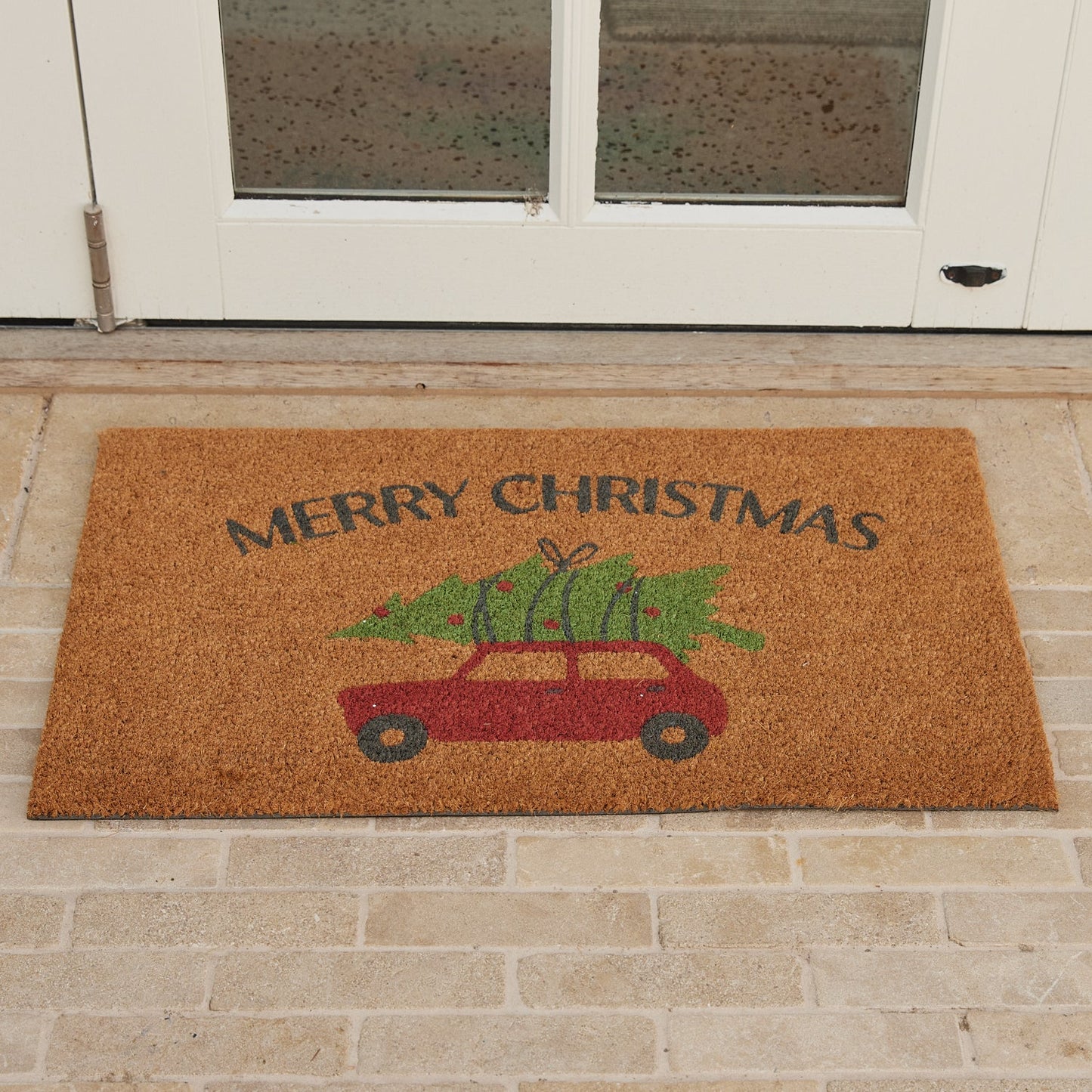 Christmas Car Doormat 45X75Cm