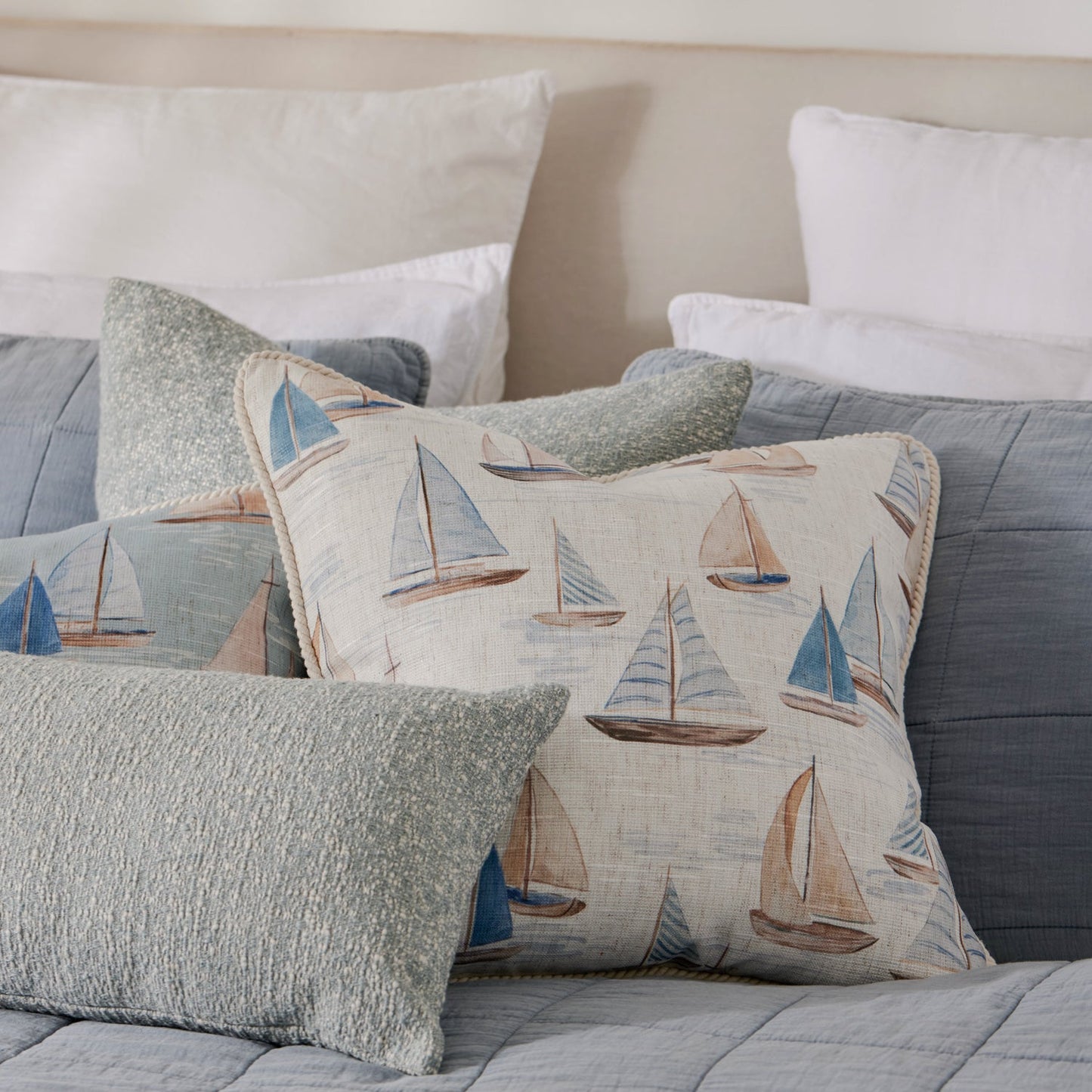 Sail Boats Cushion
