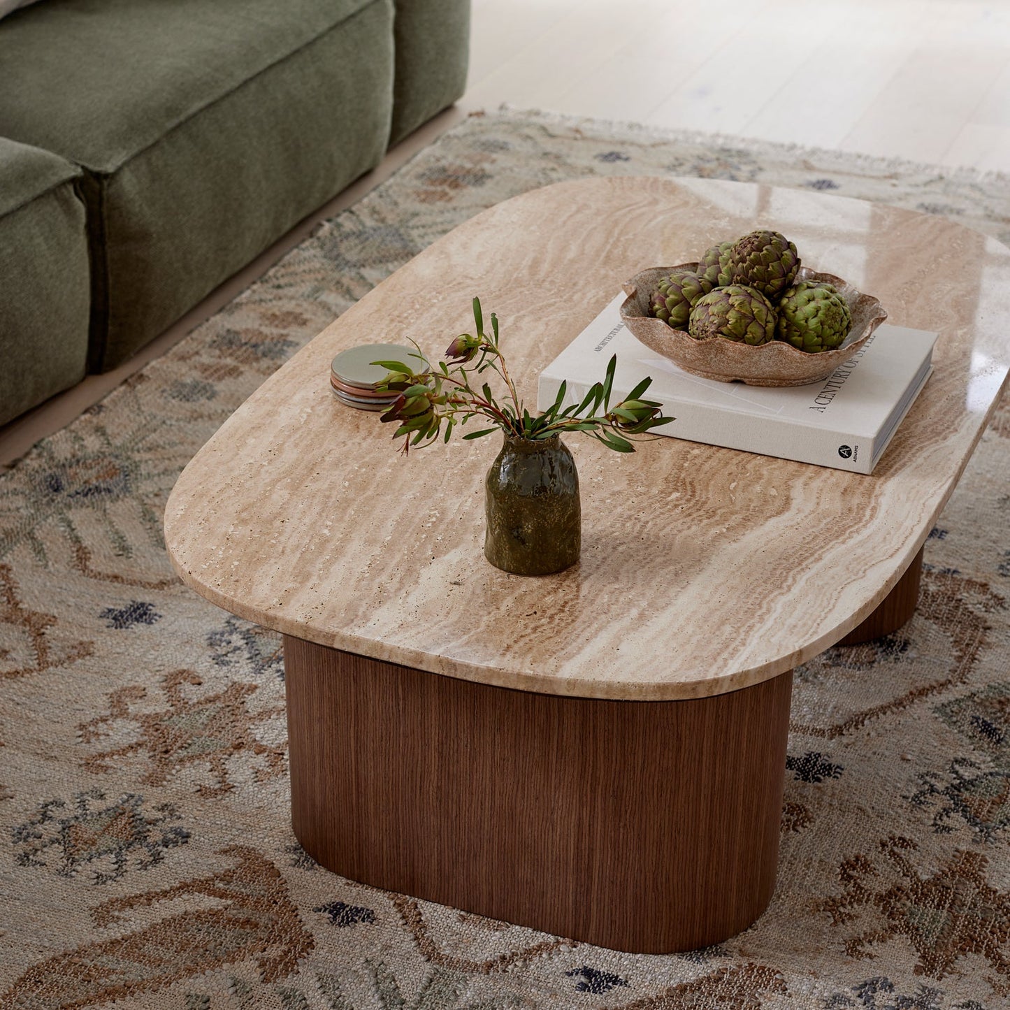 Chloe Olive Small Vase